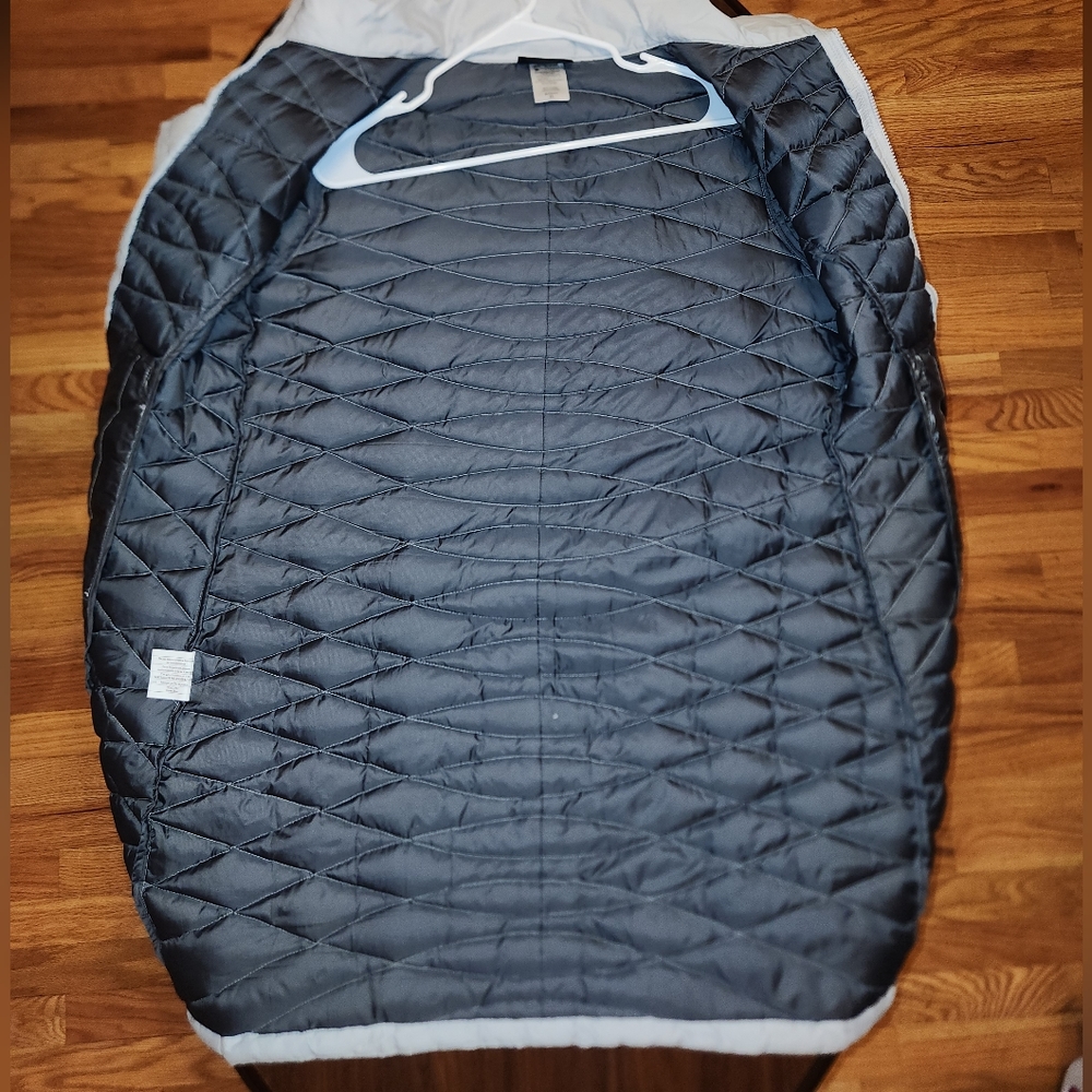 Patagonia Down Parka Women's SZ XL Gray - Picture 5 of 12
